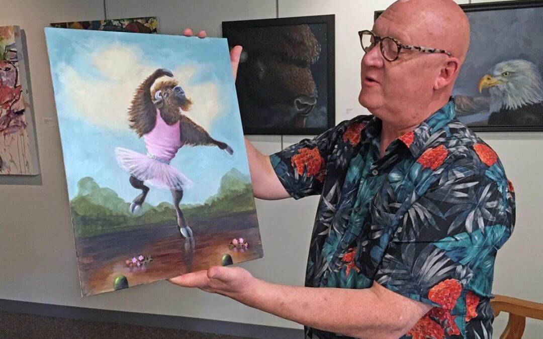 ND Capital Gallery Honors Buffalo with Bison Ballet Exhibit